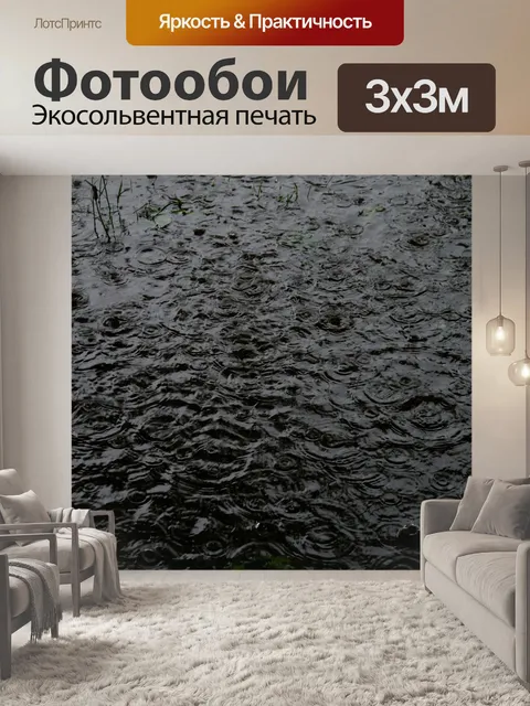 Фотообои Дождь
