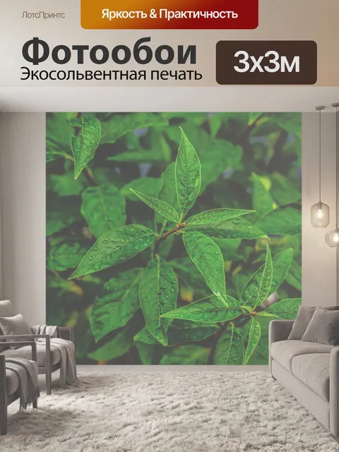 Фотообои Листья