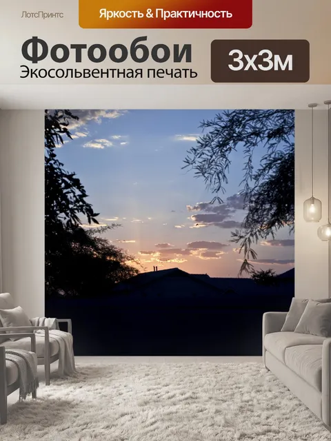 Фотообои Сквозь деревья