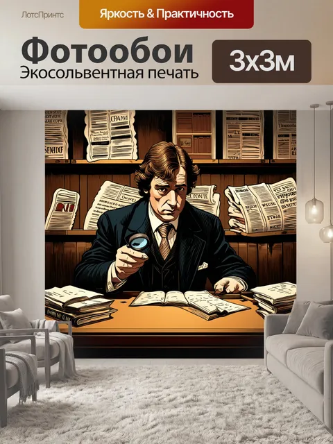 Фотообои увлекательная сцена в кофейне