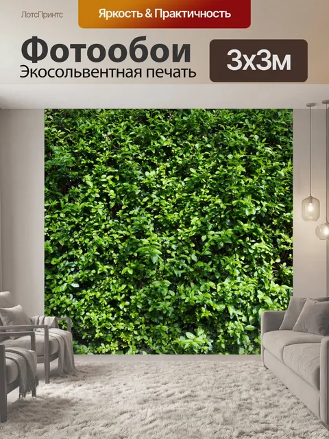 Фотообои Природные Забор