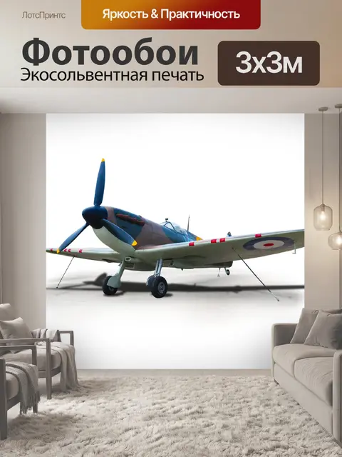 Фотообои Самолет, военный самолет