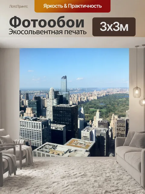 Фотообои Вид на центральный парк