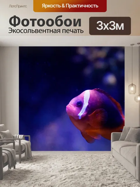 Фотообои розовый клоун Skunk