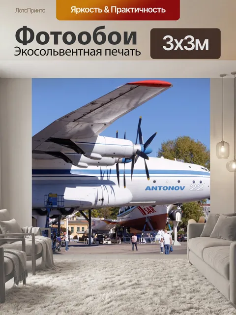 Фотообои Винтовой самолет