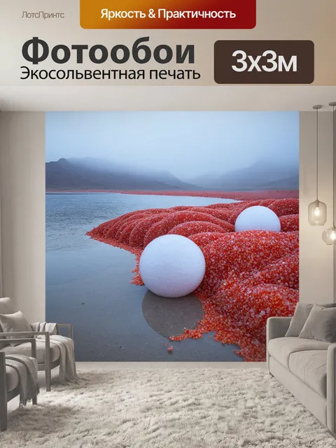 Фотообои ненаселенный берег мертвого моря