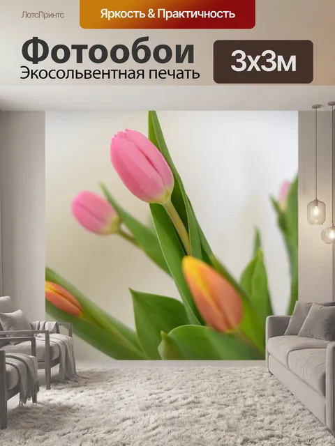 Фотообои Тюльпаны