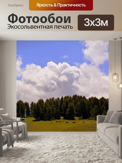 Фотообои Лужайка