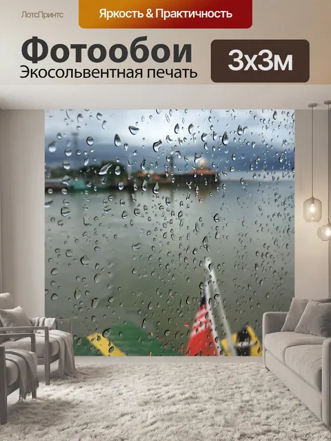 Фотообои Дождь