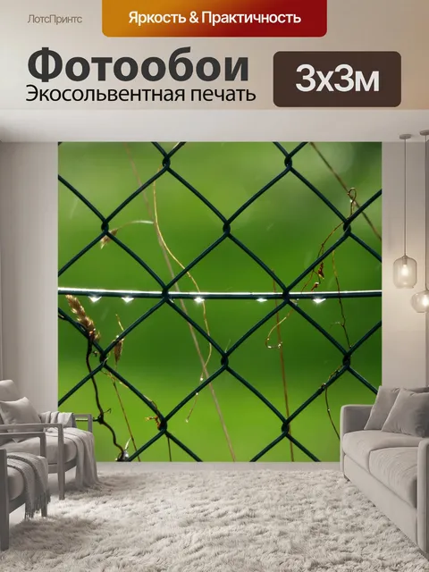 Фотообои Капли дождя
