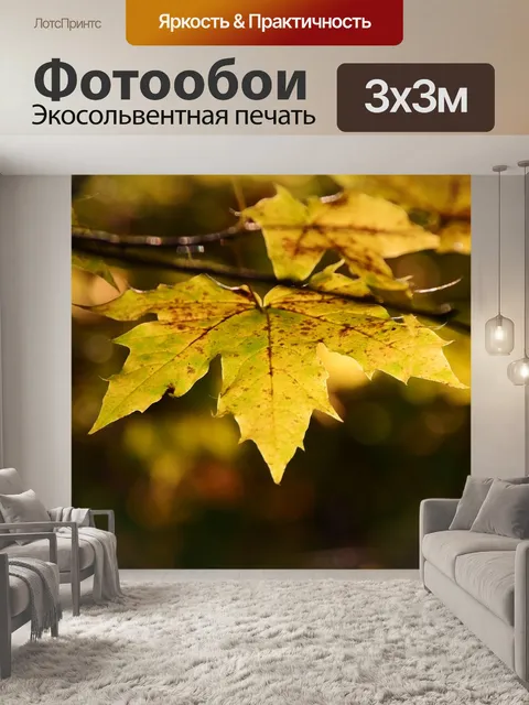 Фотообои Лист