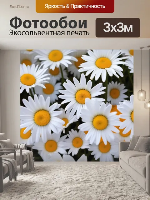 Фотообои в поле