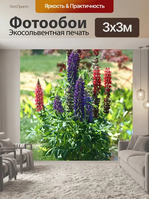 Фотообои Цветы