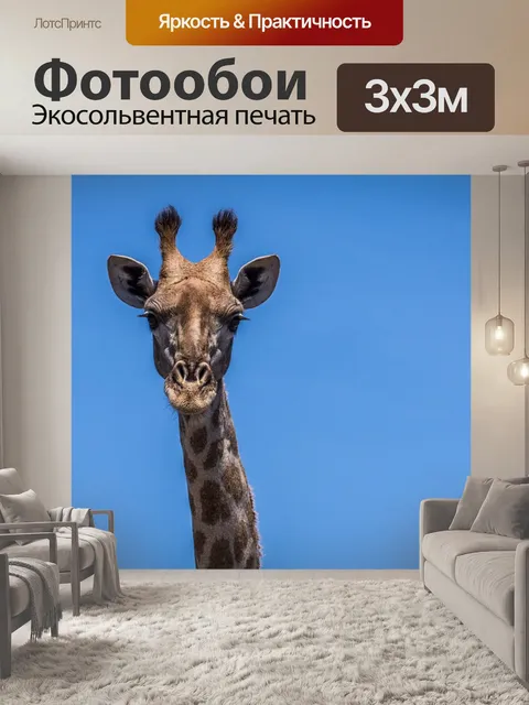 Фотообои Жирафа