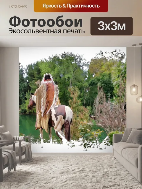 Фотообои Индеец
