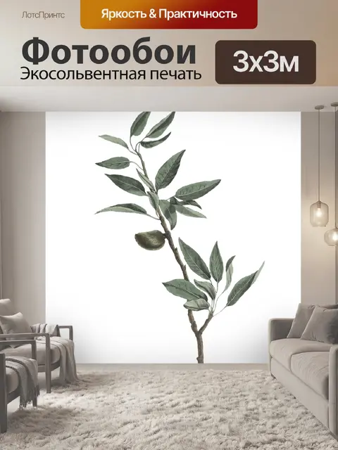 Фотообои Листья