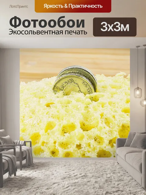 Фотообои Губка для мытья рук