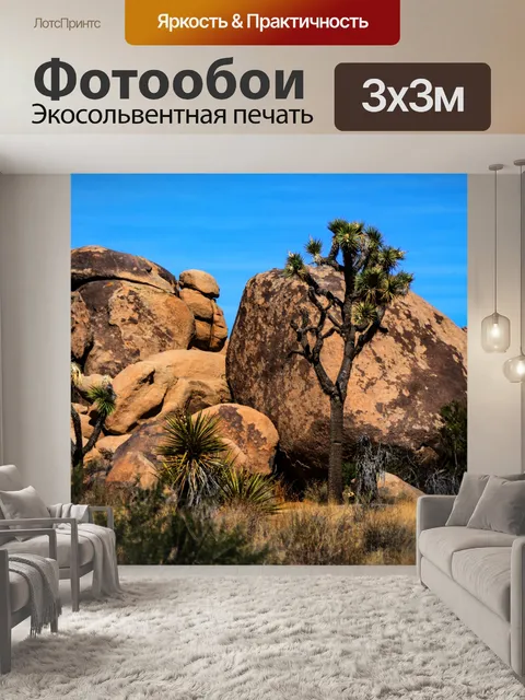 Фотообои Пустынные валуны