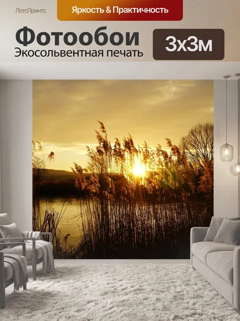 Фотообои Заход солнца