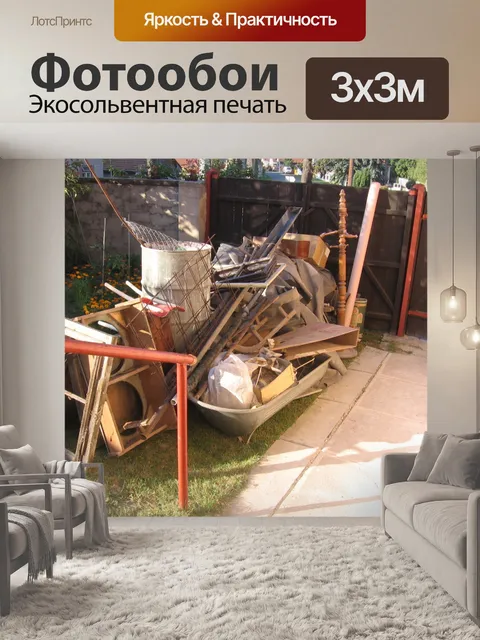 Фотообои Очистка коттедж