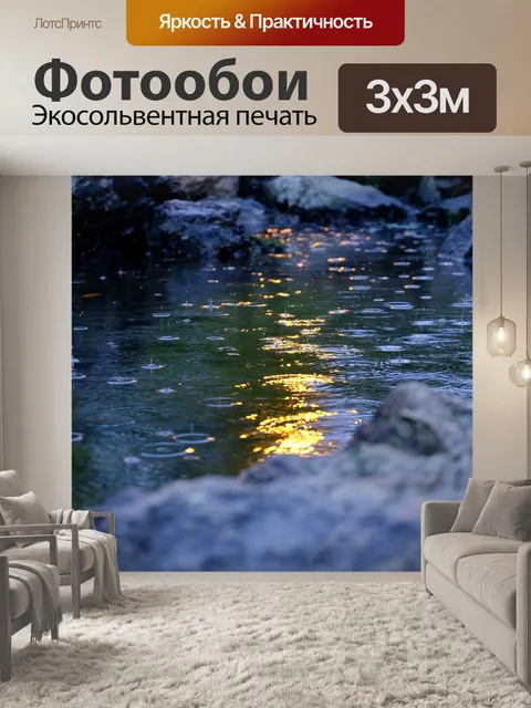 Фотообои Дождь