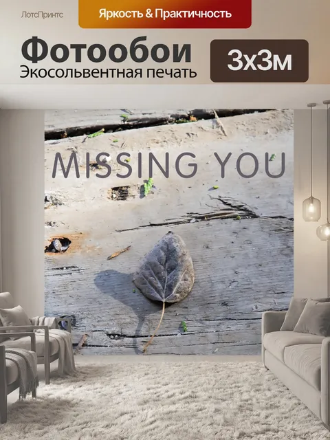 Фотообои Минималистичный характер