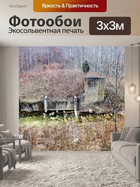 Фотообои Не удалось Levee из Beanblossom озера