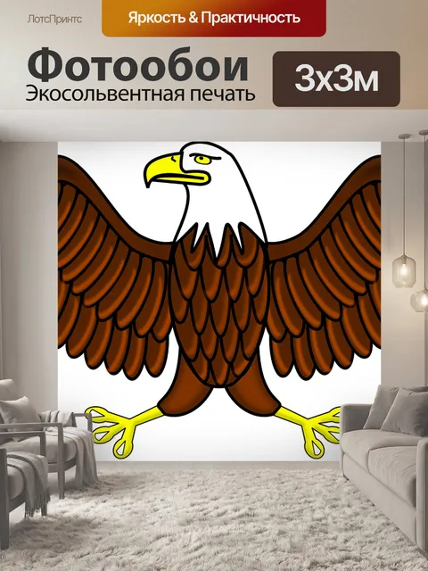 Фотообои Белоголовый орлан
