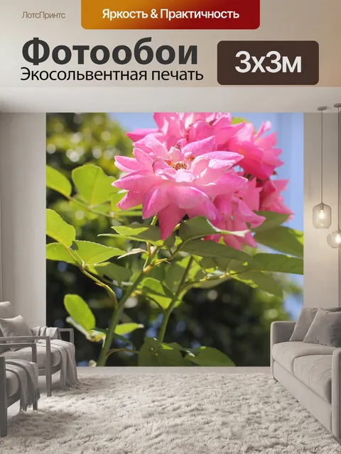 Фотообои Цветы