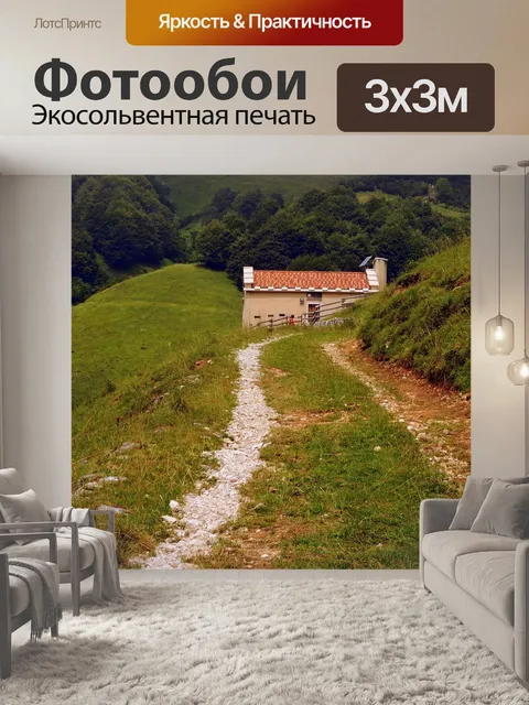 Фотообои Хижина