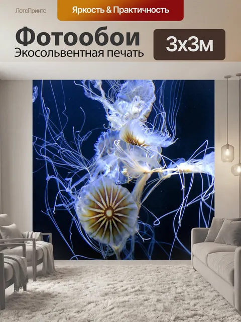 Фотообои Jelly Fish