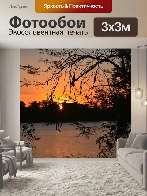 Фотообои Заход солнца