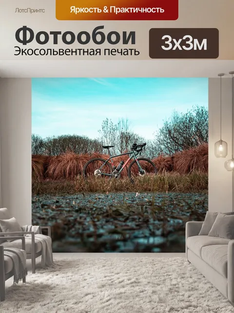 Фотообои Велосипед