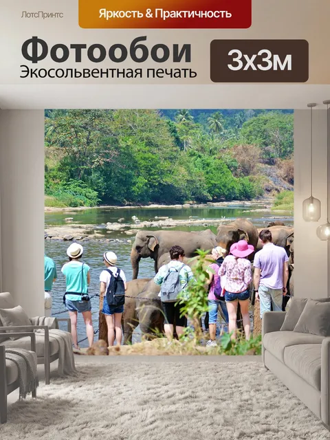 Фотообои Туристы