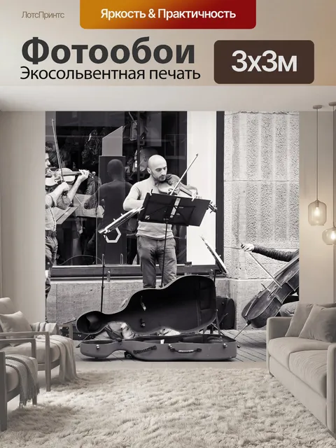 Фотообои Музыкант