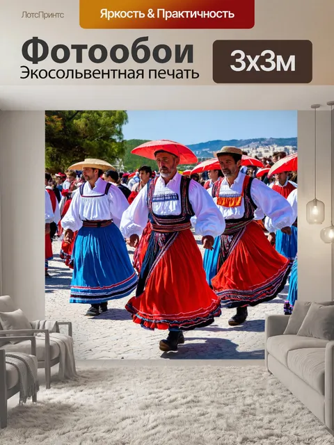 Фотообои греция, погружение в местный быт, уникальные традиции, праздники и карнавалы, жители в национальных…