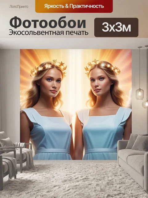 Фотообои с ангелами смешной