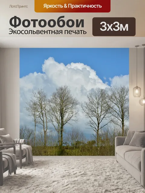 Фотообои Панорамный вид на природу