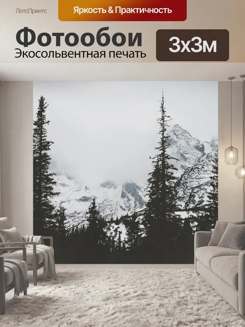 Фотообои Серый
