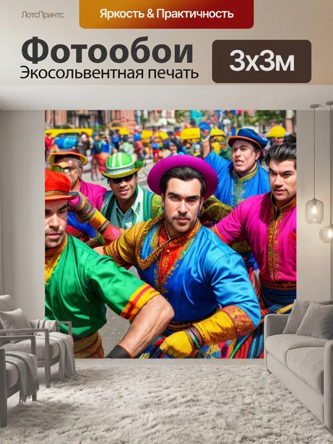 Фотообои с мужиками которые тянут