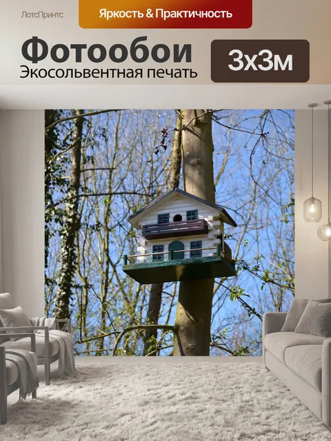 Фотообои Ящик для птиц