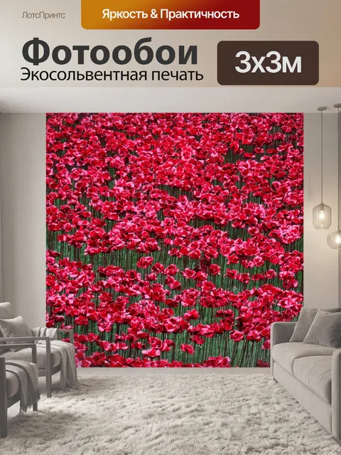 Фотообои Маки