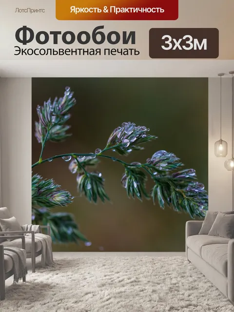 Фотообои Трава