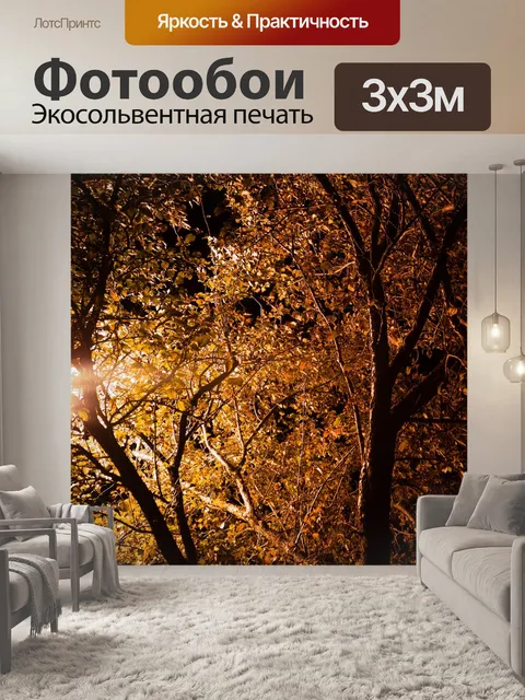 Фотообои Листья