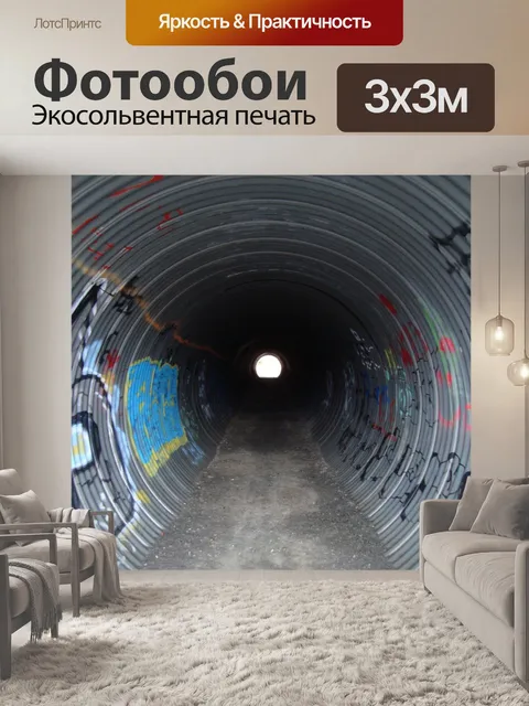 Фотообои Туннель