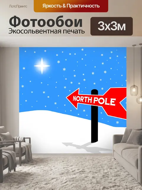 Фотообои Северный полюс