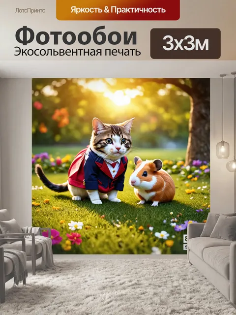 Фотообои очаровательная сцена свидания