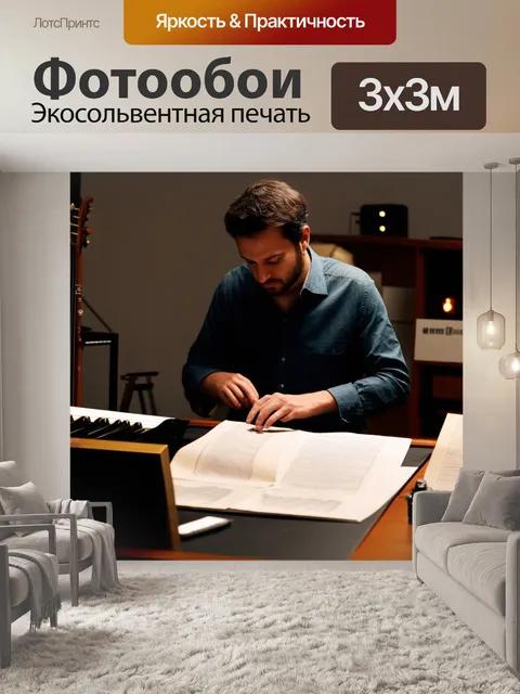 Фотообои изображение композитора