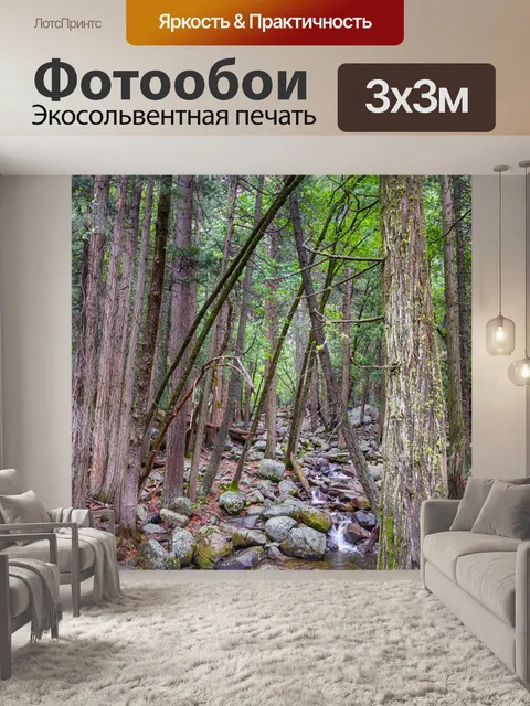 Фотообои Толстые Вудс в Сьерра-Неваде