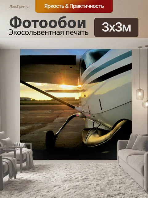 Фотообои Самолет